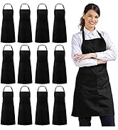 Amazon.com: Syntus 12 Pack Bib Apron, Unisex Aprons